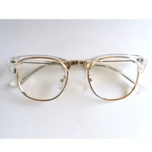 Armazón Lentes Oftálmicos Para Graduar De Moda Retro Hipster. - Blanco - Ver 1