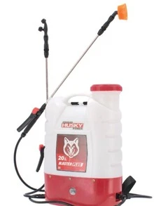 Fumigadora electrica a bateria 20 litros de dos lanzas - Blanco - Ver 2