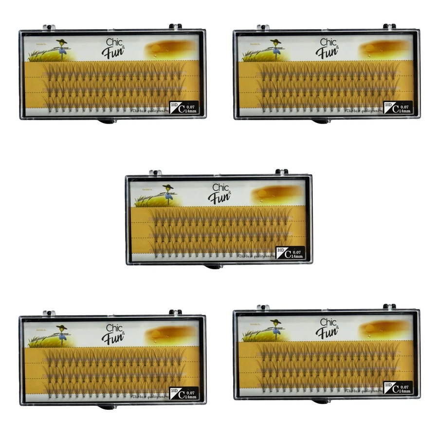 Chic & Fun Individual Eyelashes - màu đen - Xem 1