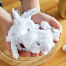 100pcs/Pack Pe Plastic Elastic Food Wrap, Disposable Food Cover, Cling Film For Food Preservation - White - View 2