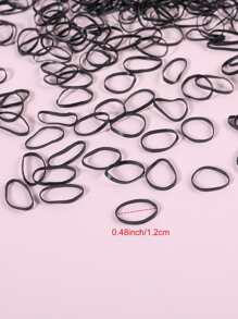 2000 chiếc cà vạt buộc tóc cho bé gái mới biết đi - màu đen - Xem 4