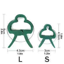 20 件装嫁接夹、温室夹、立式塑料植物夹、紧固件支架、植物嫁接、植物支撑结构