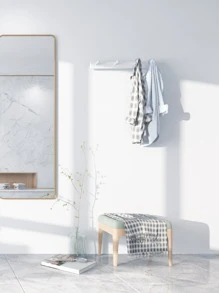 1 pieza cocina adorno impermeable a prueba de aceite autoadhesivo Papel de pared cáscara con Palo rollo Pegatinas de pared casa adorno Pegatinas de pared sala de estar - Blanco - Ver 3