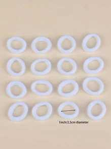 100入組小女童彈性髮圈