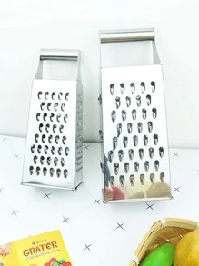Thép không gỉ Cái nạo Đối với Cheese , Rau Và Trái cây - Bạc - Xem 5