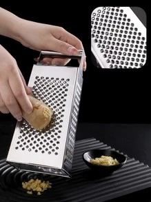 Thép không gỉ Cái nạo Đối với Cheese , Rau Và Trái cây - Bạc - Xem 9