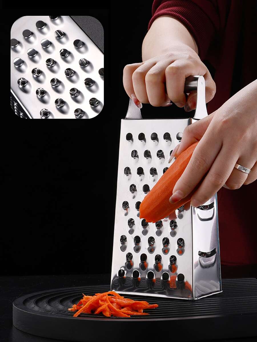Thép không gỉ Cái nạo Đối với Cheese , Rau Và Trái cây - Bạc - Xem 1