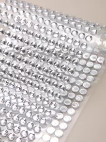 Party Joy 3,4,5,6mm 4 Cards/Set Hair Jewels, Face Gems Stickers, Self-Adhesive Acrylic Rhinestones For Music Festival, Party, DIY - Multicolor - View 4