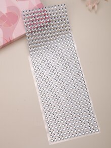 Party Joy 3,4,5,6mm 4 Cards/Set Hair Jewels, Face Gems Stickers, Self-Adhesive Acrylic Rhinestones For Music Festival, Party, DIY - Multicolor - View 3