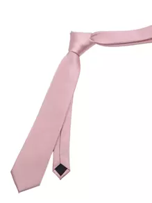 ZONFAZ 1pc Men's Business Fashion Necktie For Decoration For Men Gifts Casual Men Necktie,Accessories,Festival,Graduation Gift,Accessories - Baby Pink - View 3