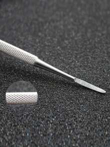 1pc Foot Nail Groove Cleaner - Silver - View 5