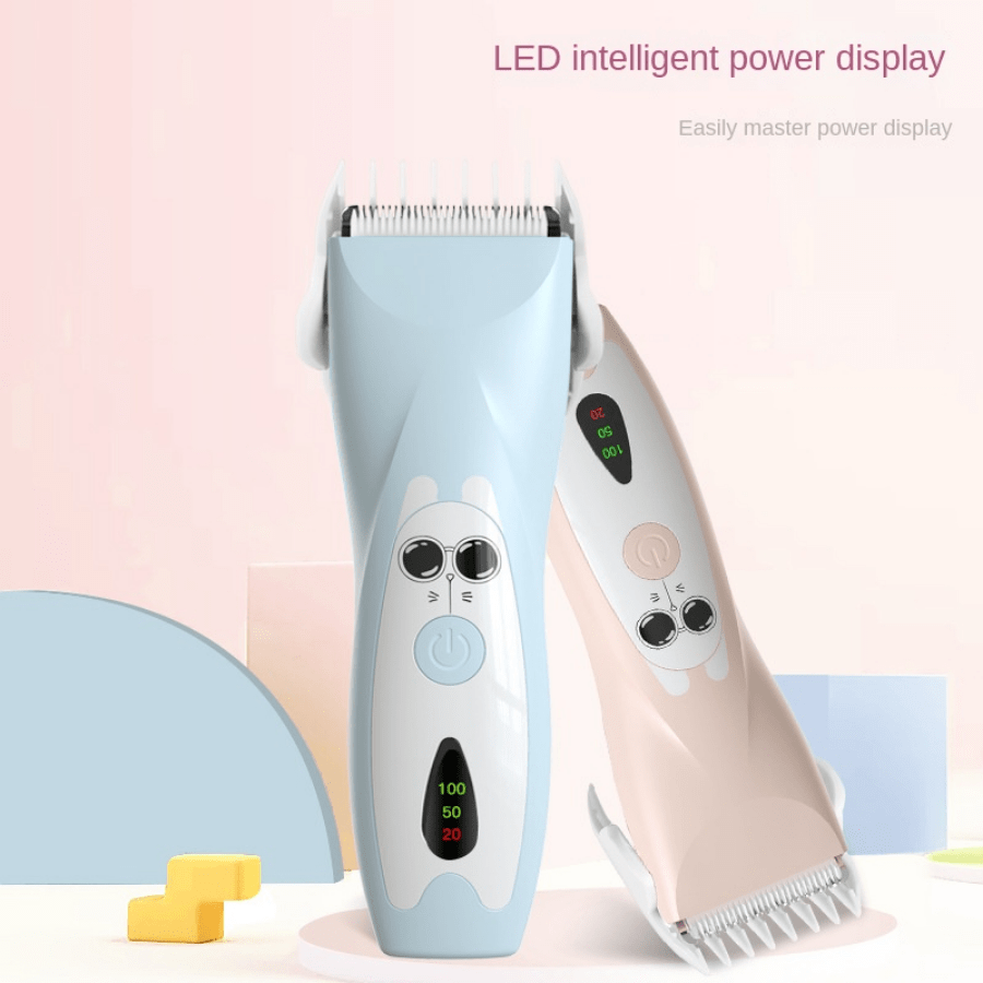 Baby Hair Clipper, Children Electric Haircut Trimmer For Toddlers And