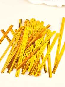 300pcs, Cake Pop Sticks Wrappers Kit, Paper Lollipop Sticks, Clear Candy Treat Bags Parcel, Golden Twist Ties For Cake Pop, Lollipop, Hard Candy, Suckers Supplies, Chocolate Supplies School Supplies Food Bag Food Box Suitable For Candy Chocolate Cookies Etc.