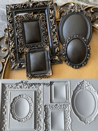 Frame Silicone Mold Resin Mold Diy