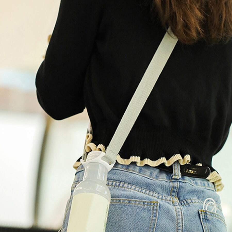 Water Bottle Shoulder Strap Adjustable Portable Baby Kettle Buckle Lanyard For Outdoor Camping