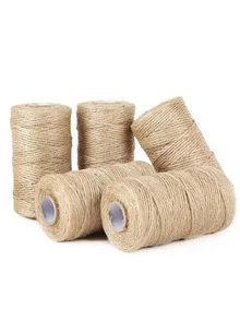 1roll 10m 1.2cm Thick Rope - Yellow - View 3