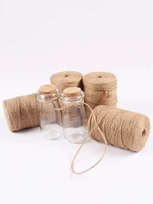 1roll 10m 1.2cm Thick Rope - Yellow - View 6