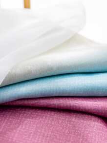 1 Miếng Đơn giản hiện đại Biến đổi dần Xu hướng: Cắt giảm Hình sao Hai lớp Giường đôi Phòng ngủ & Phòng khách Dễ Rèm Với Vật liệu cách nhiệt - Màu tím - Xem 5