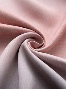 1入組現代簡約風格遮光窗簾，帶漸變星形鏤空，適用於臥室、客廳，易於安裝並隔熱 - 灰色 - 查看 6