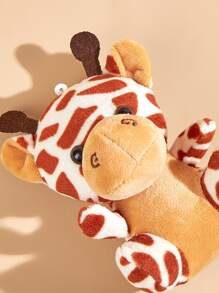 1入組動物設計長毛絨寵物玩具