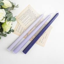 Khuôn nến Acrylic có đầu tròn và thanh dài, Dụng cụ làm nến bằng nhựa mịn, Quà tặng trang trí đám cưới tự làm - trắng - Xem 4