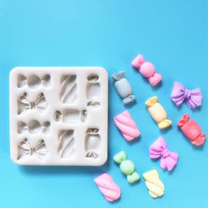 1pc DIY Bow-Knot Candy Silicone Mold