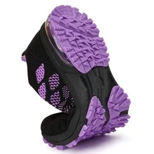 Women's Sneakers Air Running Shoes - Non Slip Tennis Shoes Women Breathable Lightweight Walking Shoes for Athletic Gym Workout Jogging Cross Trainers - 紫色 - 查看 7