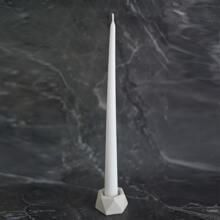 Khuôn nến Acrylic có đầu tròn và thanh dài, Dụng cụ làm nến bằng nhựa mịn, Quà tặng trang trí đám cưới tự làm - trắng - Xem 3