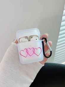 愛心圖案耳機殼適用於Airpods - 彩色 - 查看 3