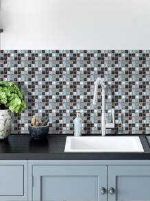 10 cái/bộ Creative Khảm Pha lê Phim ảnh Dán tường Đối với Gốm sứ Gạch - Nhiều màu - Xem 2