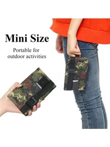 1pc Black 20w 5v Waterproof Portable Foldable Usb Output Solar Panel For Mobile Phone Charging, Suitable For Outdoor Camping - Black - View 9