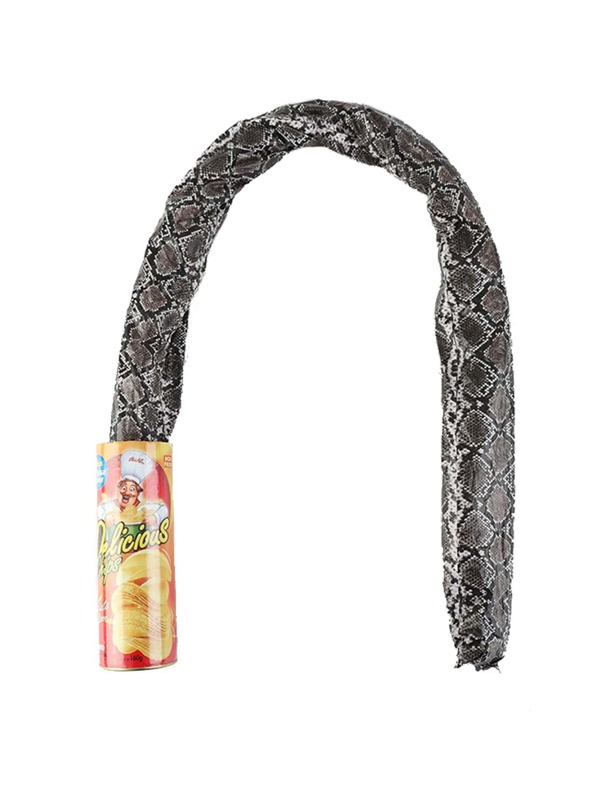 1pc April Fool's Day Gag Potato Chip Snake Jumping Snake Prank Scary