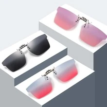 Pink Magnetic Clip-on Sunglasses For Women - Multicolor - View 2