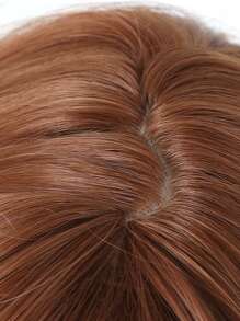 Nhiều màu Màu hồng 26 Inch Múa Tám Tóc mái Biến đổi dần Màu hồng Dài Tóc xoăn Dài Tóc giả tổng hợp Tóc mái - Nhiều màu - Xem 5