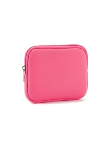 2pcs Solid Laptop Bag - Hot Pink - View 4