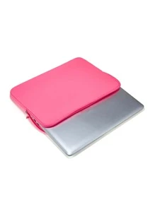 2pcs Solid Laptop Bag - Hot Pink - View 8