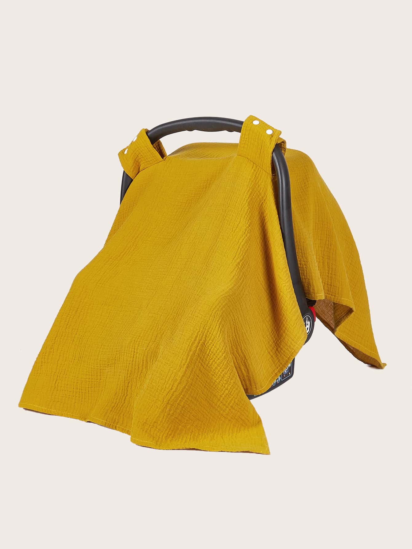 1 件婴儿推车罩和摇篮罩 - 黃色 - 查看 1