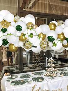 108入組森林主題氣球花環拱門,適用於生日、節日、嬰兒派對、婚禮慶祝氛圍裝飾