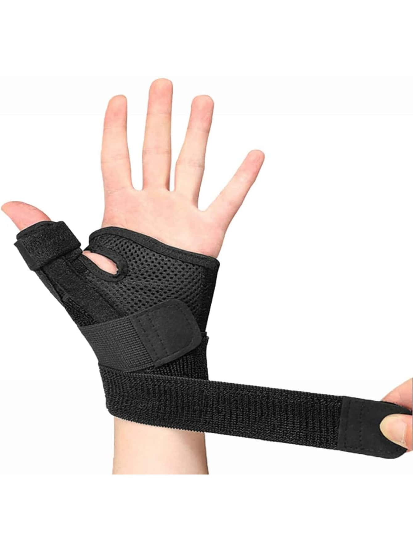 Thumb Brace / Thumb Support - Black - View 1