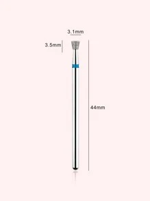 美甲打磨頭,金剛砂死皮移動指甲鑽適合女士和男士 - 藍色 - 查看 6