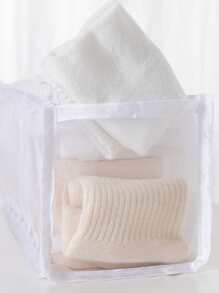 內褲收納,內衣收納抽屜櫥櫃收納分隔物適用於系帶,內衣,短襪 - 白色 - 查看 6