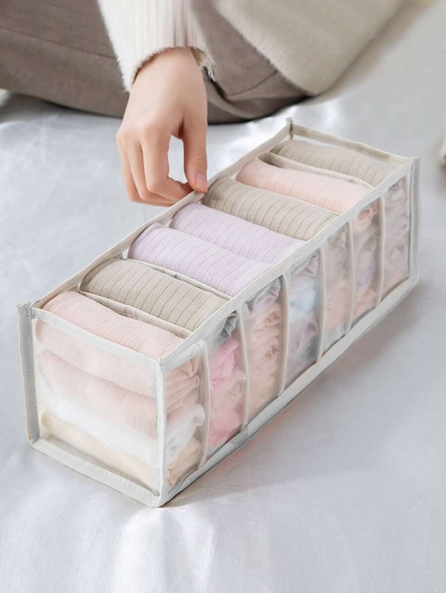 內褲收納,內衣收納抽屜櫥櫃收納分隔物適用於系帶,內衣,短襪