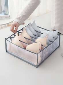 Panty Organizer, Underwear Organizer Drawer Closet Storage Organizer Divider For Tie, Lingerie, SockStorage BagClothes Storagefor LingerieCloset Organizerfor Bra - Grey - View 2