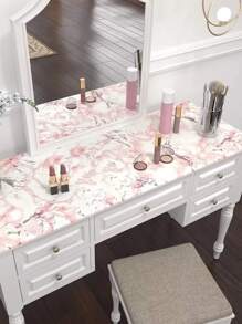 1卷PVC墙纸，大理石纹自粘式卷墙胶，适用于家庭，翻新贴纸，可撕墙板，墙纸，壁纸，春季装饰品，让您的家焕然一新，拉玛装饰贴纸