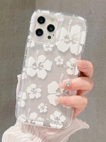 Hoa Làm sạch ốp điện thoại - trắng - Xem 3