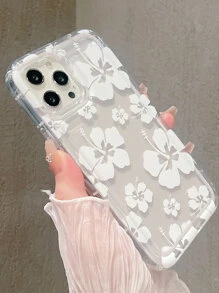 Hoa Làm sạch ốp điện thoại - trắng - Xem 4