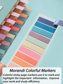 200透明便利貼標籤箭頭旗幟便利貼適用於索引貼計畫冊貼紙辦公室學校 - 粉色 - 查看 12