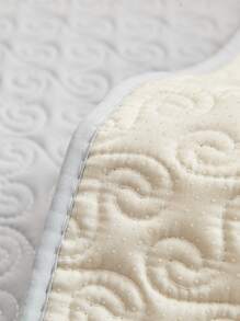 1set/4pcs Circle Quilted Simple Non-slip Sofa Cushion for All Seasons - 淺灰色 - 查看 3