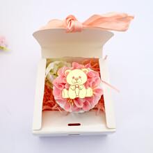6pcs Bear Shaped Acrylic Birthday Cake Decorations Party Picks, Back To School Valentine Day