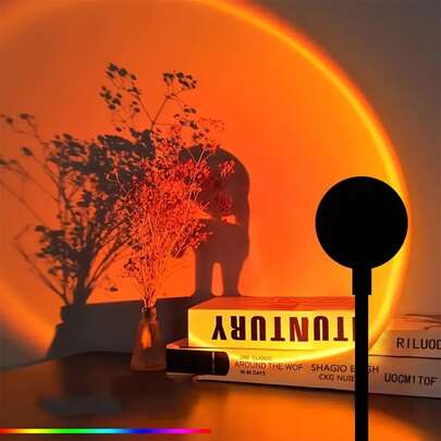 Trải nghiệm sự kỳ diệu của ánh sáng hoàng hôn theo phong cách hiện đại với đèn USB mini bằng hợp kim nhôm sáng tạo của chúng tôi - 7 tùy chọn màu sắc và 13 chế độ chiếu sáng.